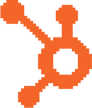 Hubspot logo ohne schrift nur icon in pixel look-1-1
